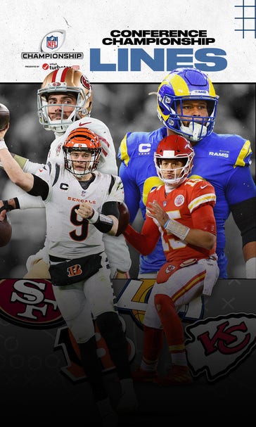NFL odds: Conference championship lines, picks for NFC, AFC title games
